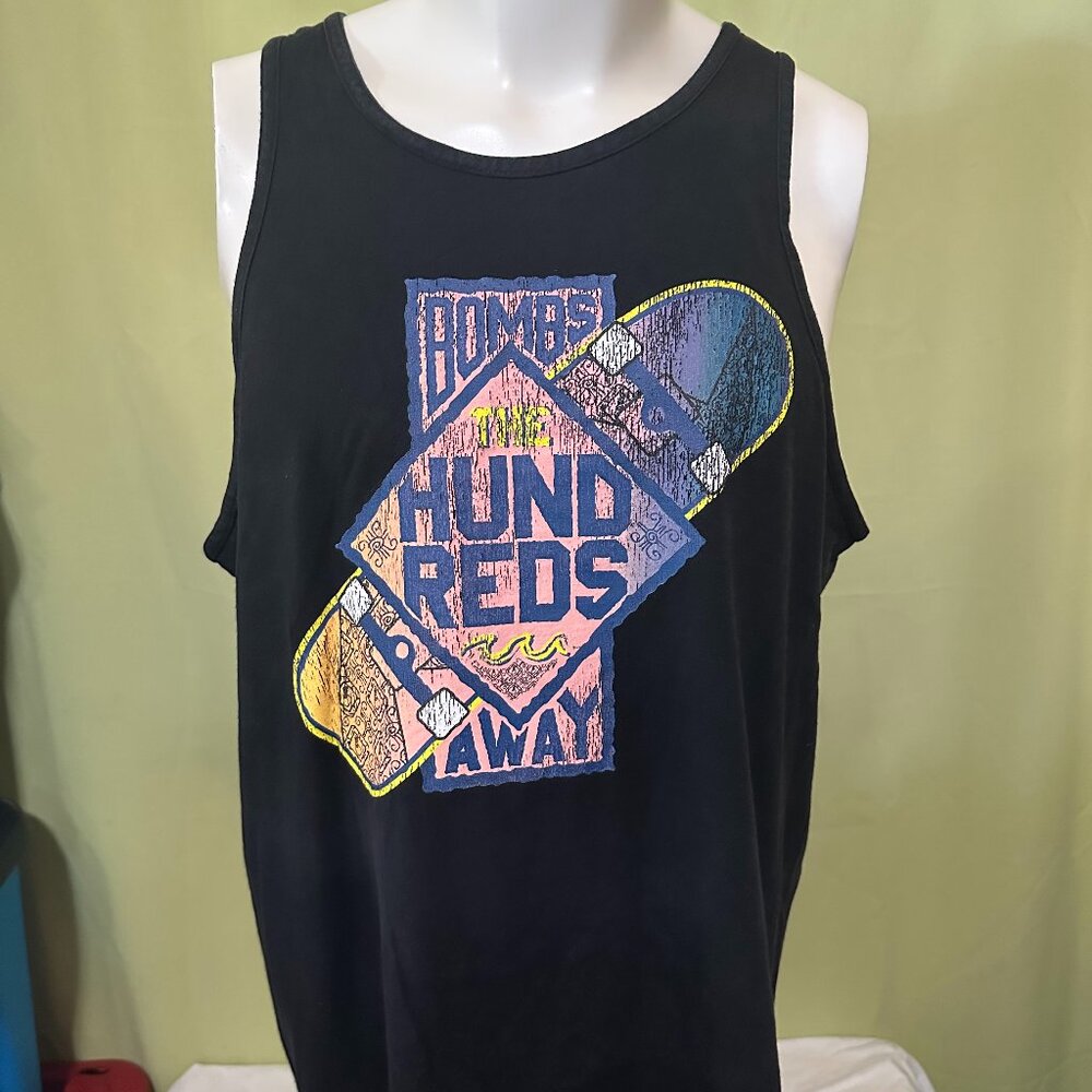 The Hundreds Bombs Away Men's Black Tank Top Size XL